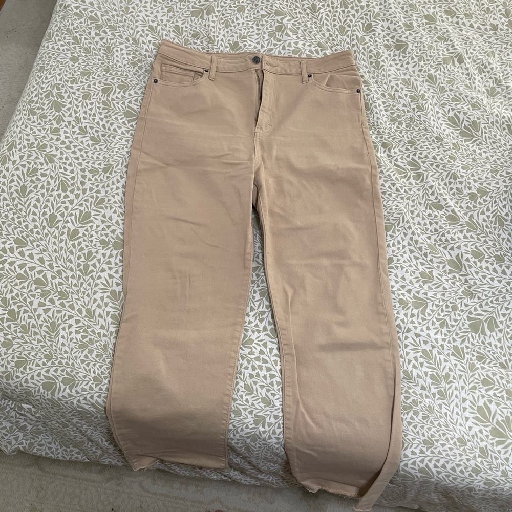CJLA Chrissy Classic Staight leg jeans - Tan